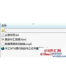 外汇数据周期自动转换mq4脚本下载