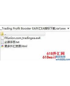 Trading Profit Booster EA采用均线策略下载